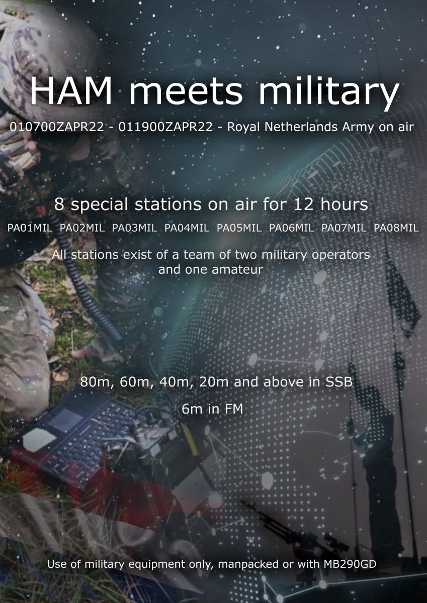 HAM meets military @ (on air)